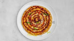 Pizza-Barbecue Chicken