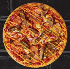 Pizza-Beef Bacon